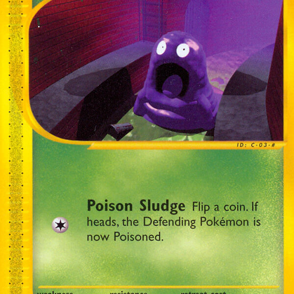 Grimer Pokemon Kaart
