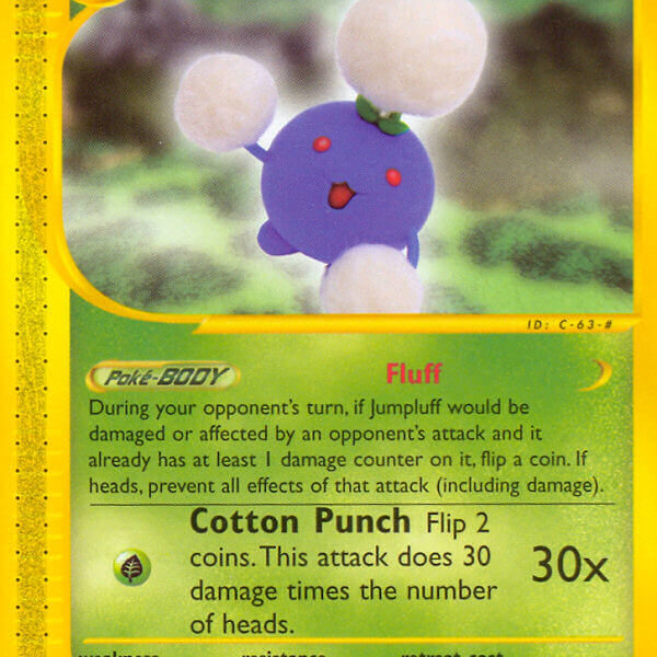 Jumpluff Pokemon Kaart