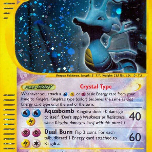 Kingdra Pokemon Kaart