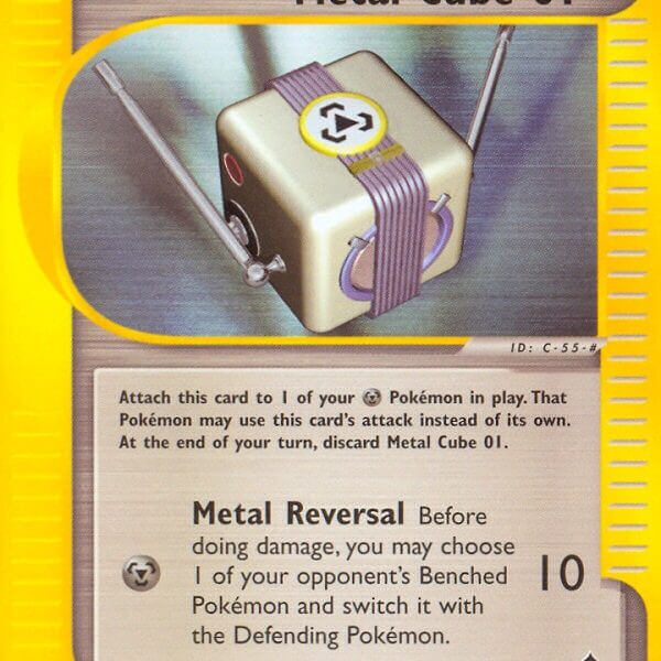 Metal Cube 01 Pokemon Kaart