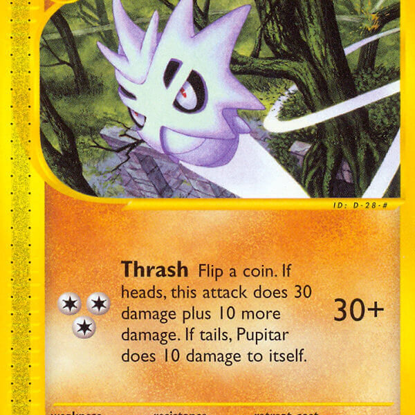 Pupitar Pokemon Kaart