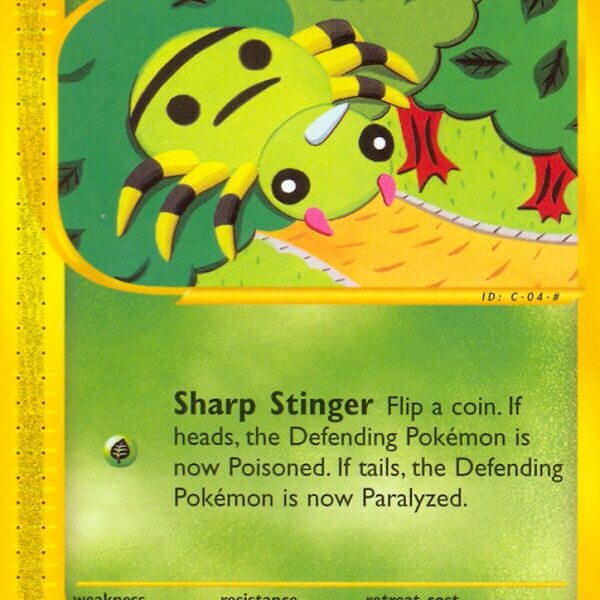 Spinarak Pokemon Kaart