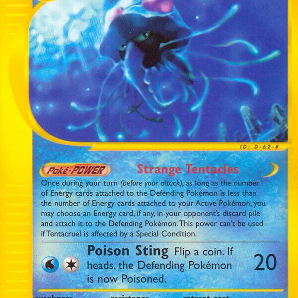 Tentacruel Pokemon Kaart