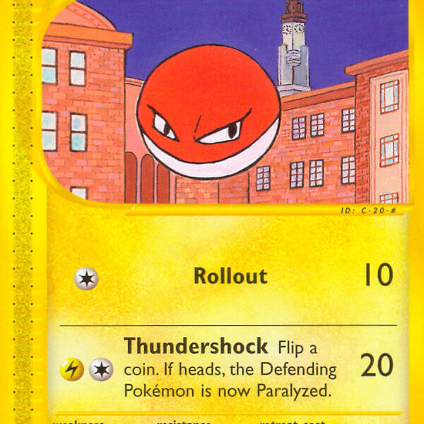 Voltorb Pokemon Kaart