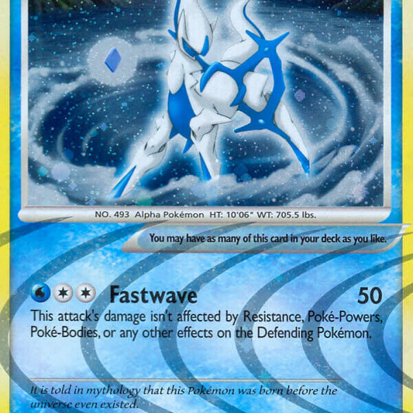 Arceus Pokemon Kaart