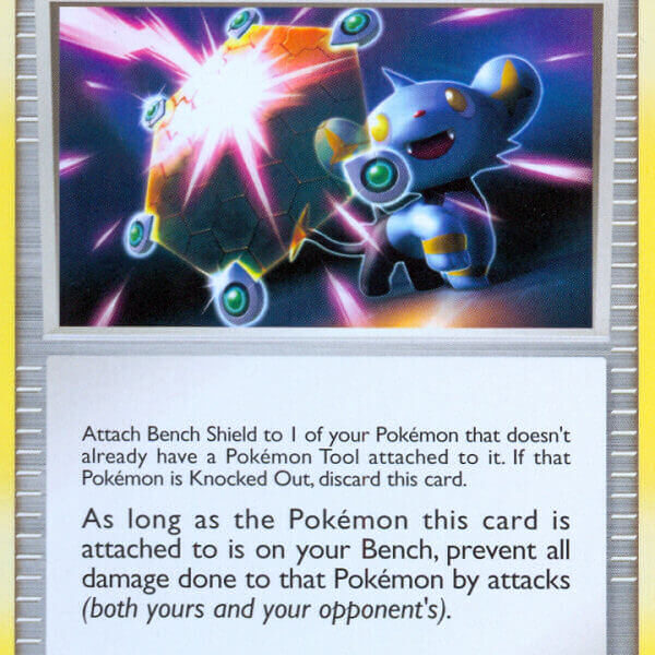 Bench Shield Pokemon Kaart