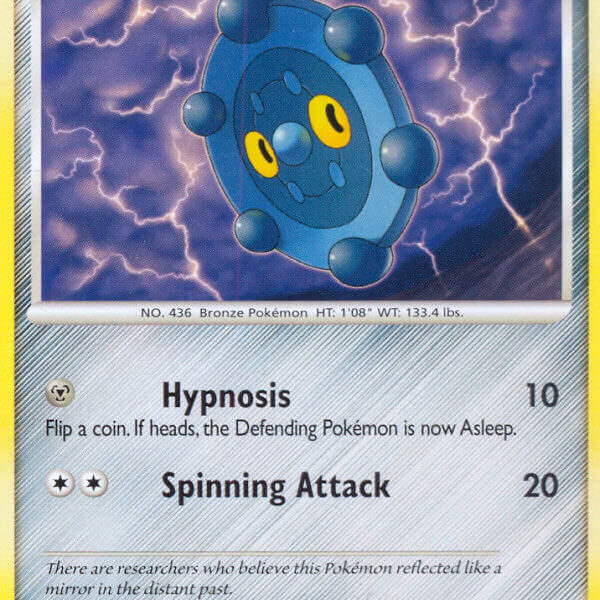 Bronzor Pokemon Kaart