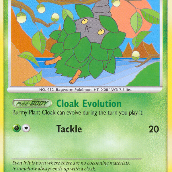 Burmy Plant Cloak Pokemon Kaart