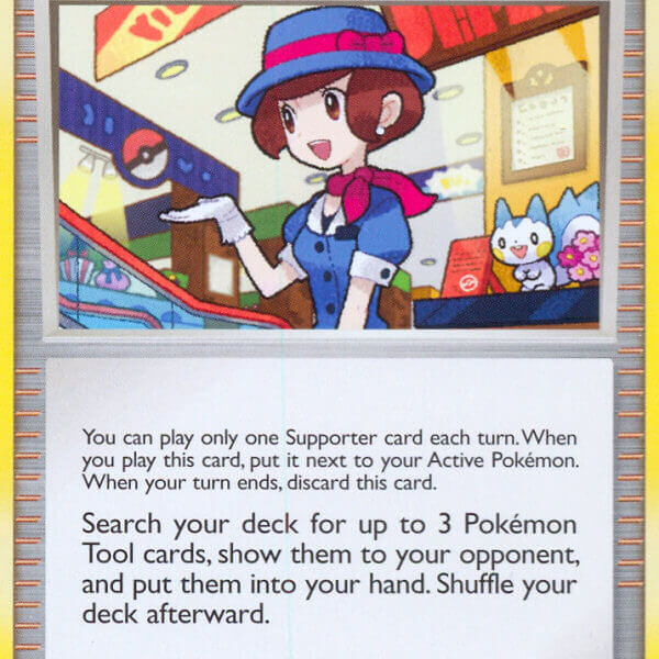 Department Store Girl Pokemon Kaart