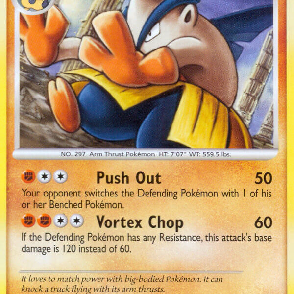 Hariyama Pokemon Kaart