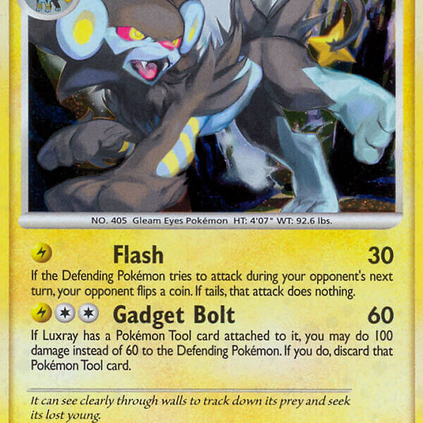 Luxray Pokemon Kaart