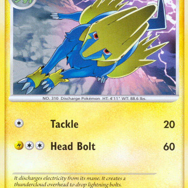 Manectric Pokemon Kaart