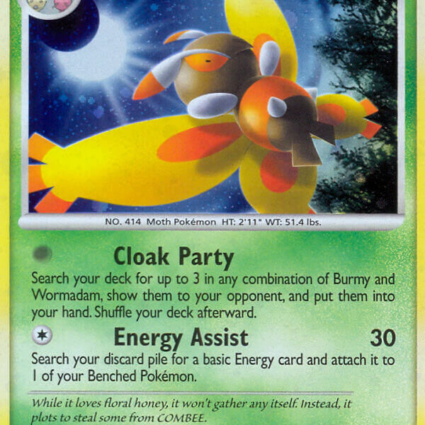 Mothim Pokemon Kaart