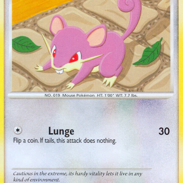 Rattata Pokemon Kaart