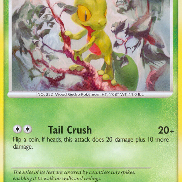 Treecko Pokemon Kaart