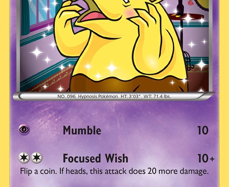 Drowzee Pokemon Kaart