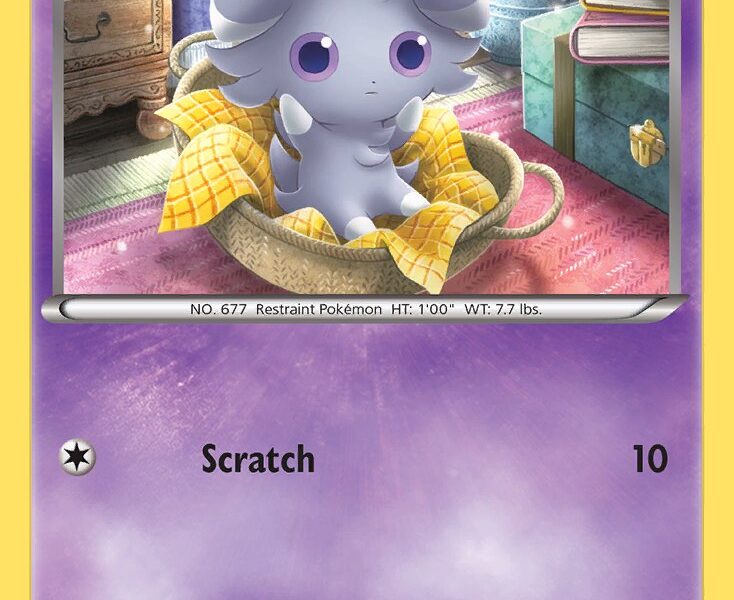 Espurr Pokemon Kaart