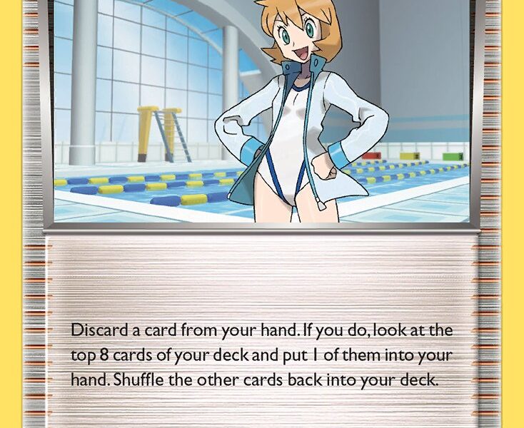 Misty’s Determination Pokemon Kaart