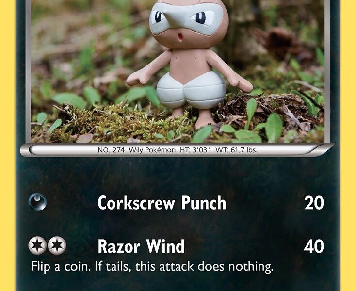 Nuzleaf Pokemon Kaart