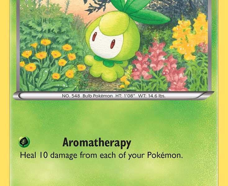 Petilil Pokemon Kaart