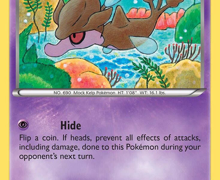 Skrelp Pokemon Kaart