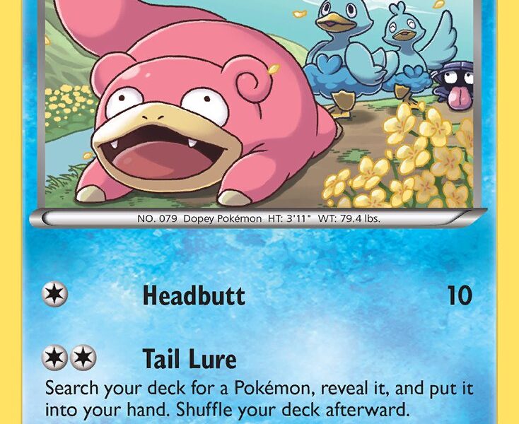 Slowpoke Pokemon Kaart