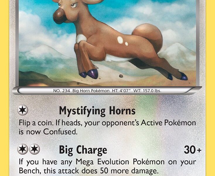 Stantler Pokemon Kaart