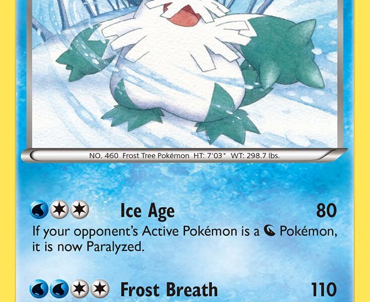 Abomasnow Pokemon Kaart