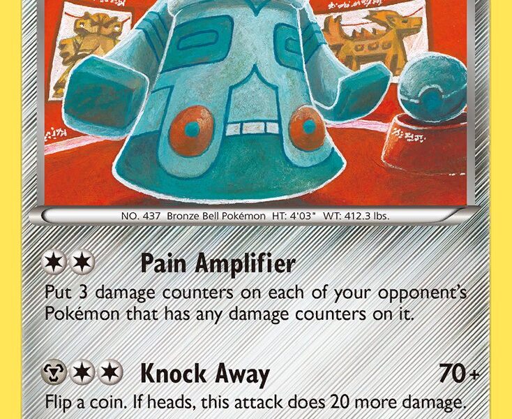 Bronzong Pokemon Kaart
