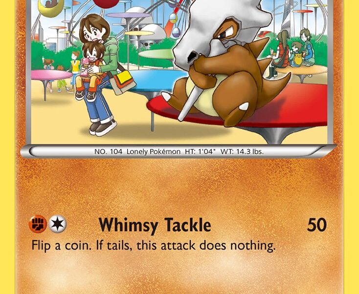 Cubone Pokemon Kaart