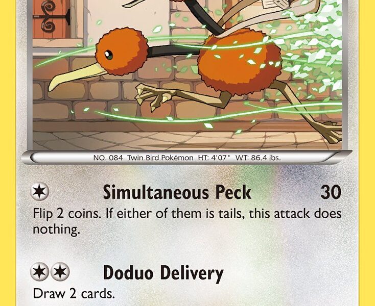 Doduo Pokemon Kaart