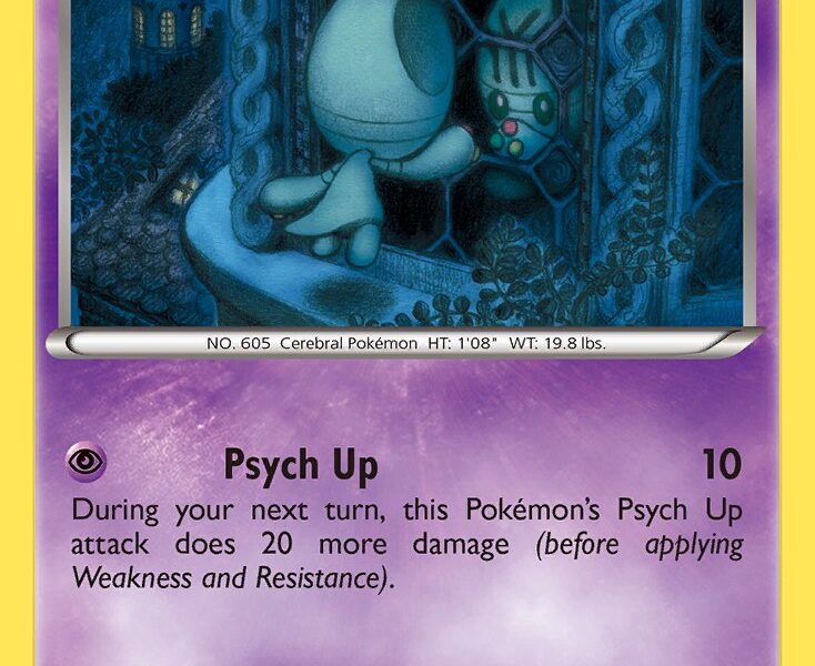 Elgyem Pokemon Kaart