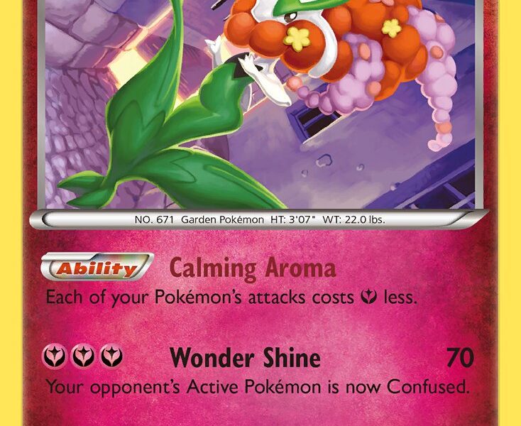 Florges Pokemon Kaart