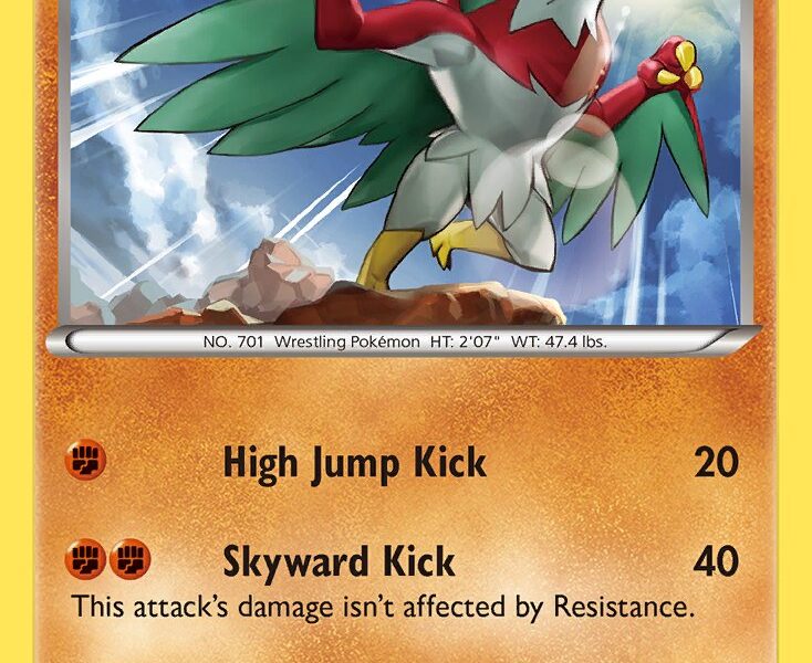 Hawlucha Pokemon Kaart
