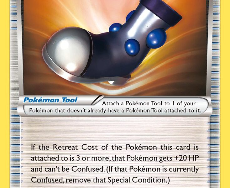 Heavy Boots Pokemon Kaart
