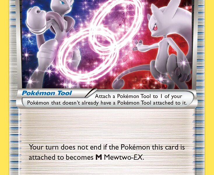 Mewtwo Spirit Link Pokemon Kaart