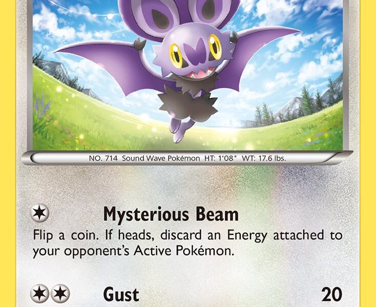 Noibat Pokemon Kaart