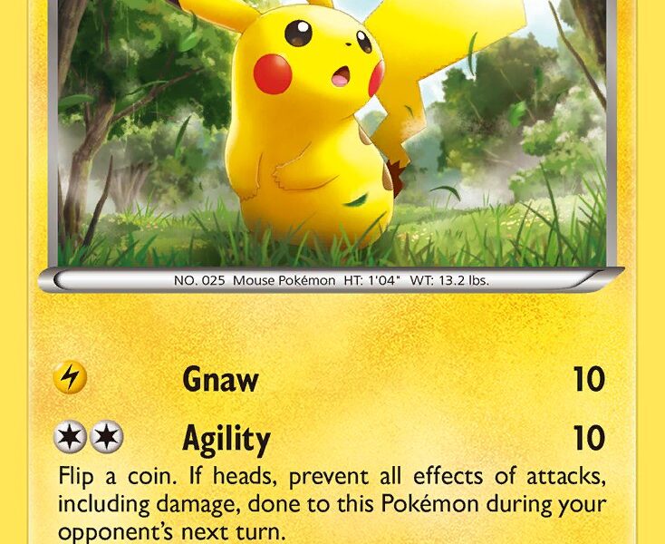 Pikachu Pokemon Kaart