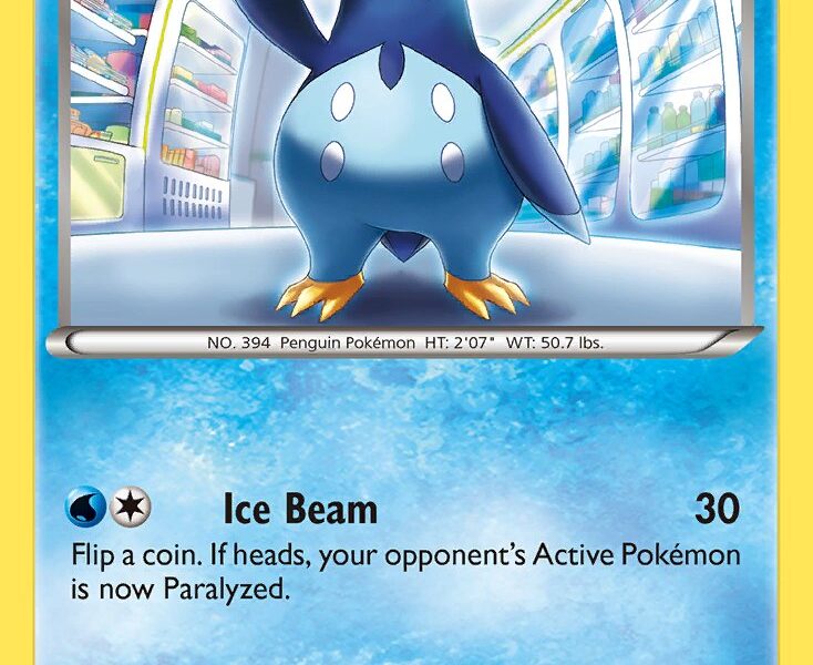 Prinplup Pokemon Kaart
