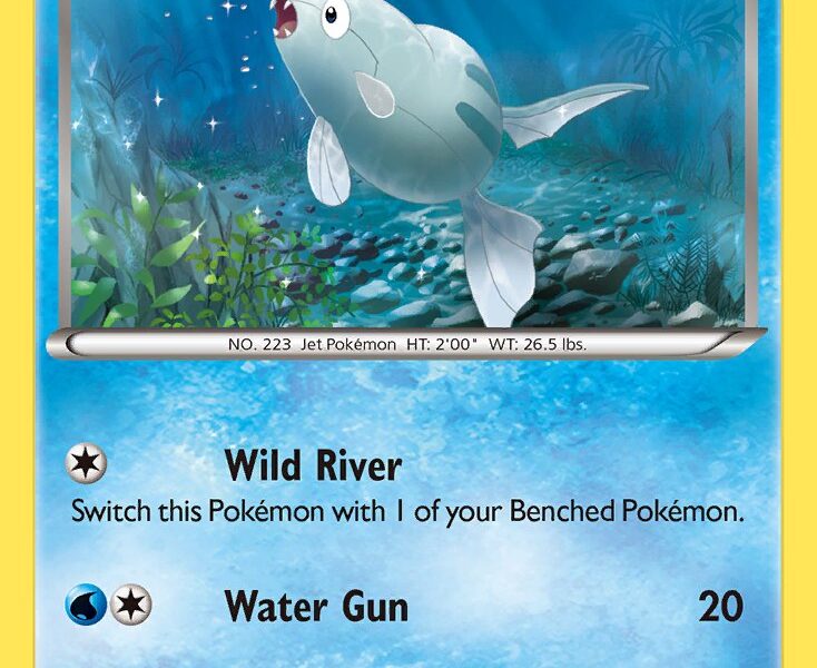 Remoraid Pokemon Kaart