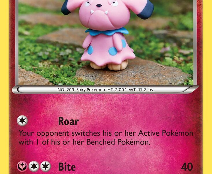 Snubbull Pokemon Kaart