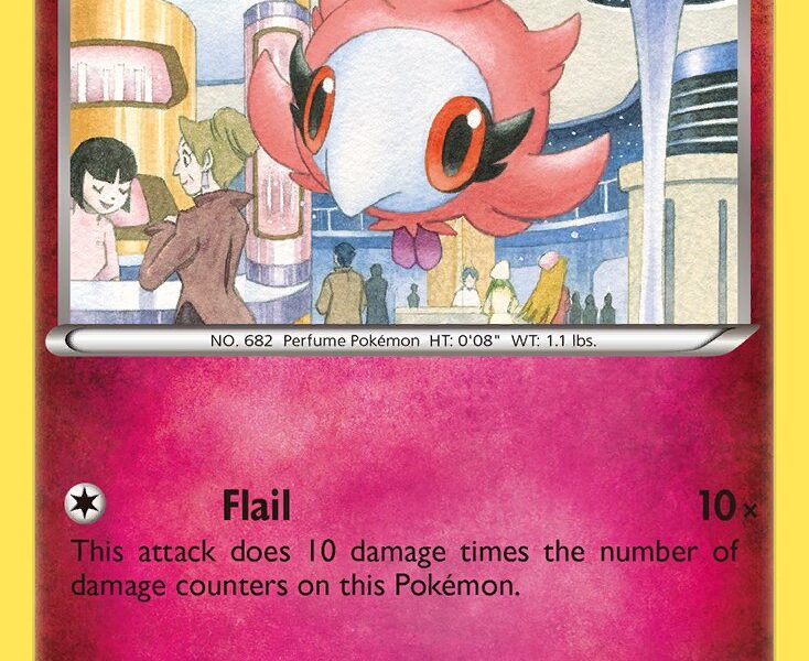 Spritzee Pokemon Kaart
