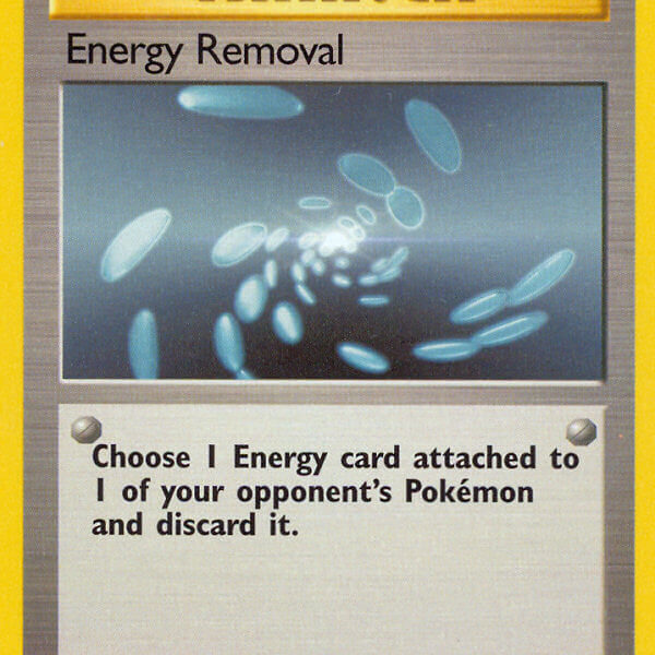 Energy Removal Pokemon Kaart