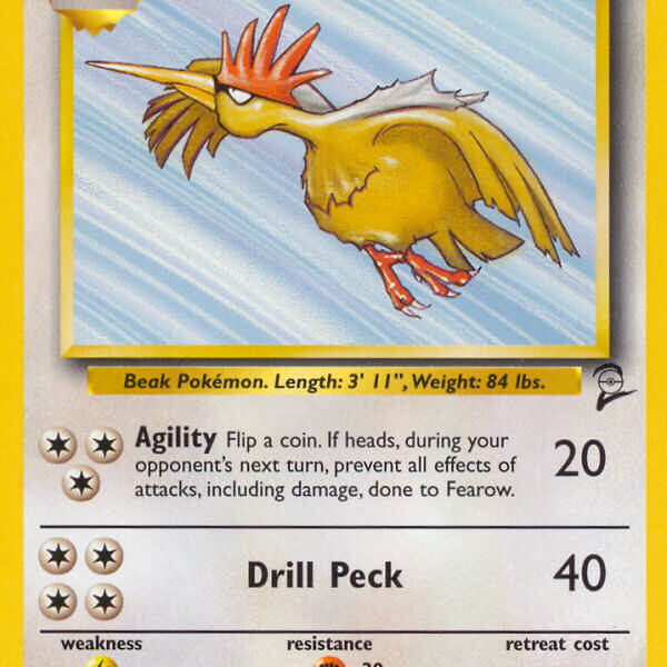 Fearow Pokemon Kaart