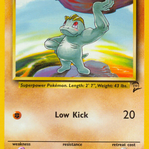 Machop Pokemon Kaart