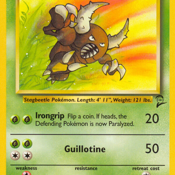 Pinsir Pokemon Kaart