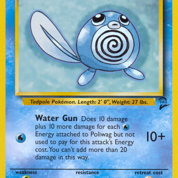 Poliwag Pokemon Kaart