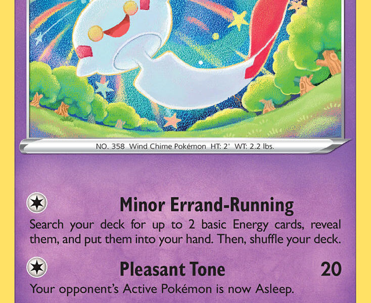 Chimecho Pokemon Kaart
