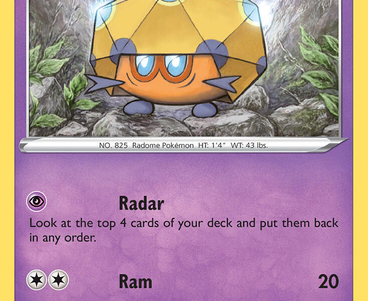 Dottler Pokemon Kaart