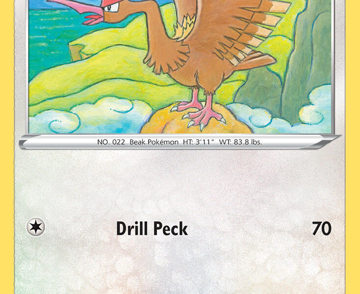 Fearow Pokemon Kaart